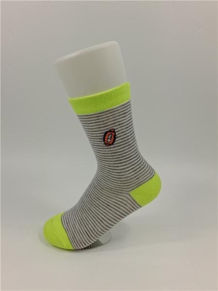 Eco - Friendly Elastane Kids Cotton Socks Breathable Bacterial Resisitant Cute