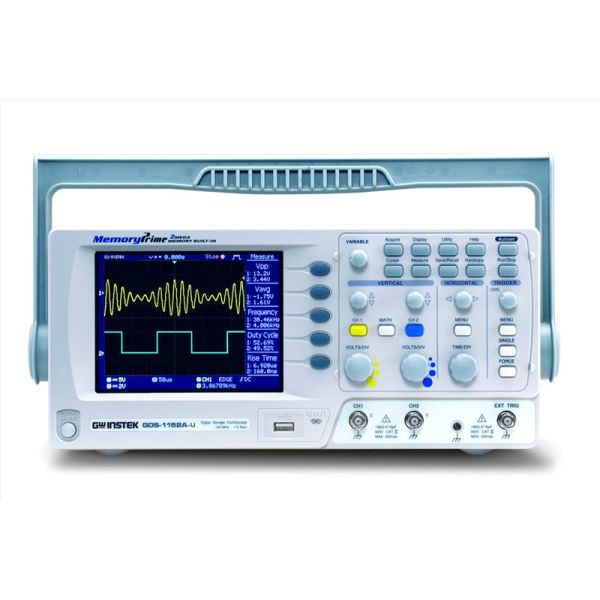 Instek GDS-1152A-U 150 MHz Digital Storage Oscilloscope
