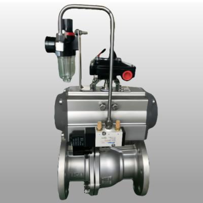Spring Return Pneumatic Ball Valve Pneumatic Actuator Ball Valve Manufacturers