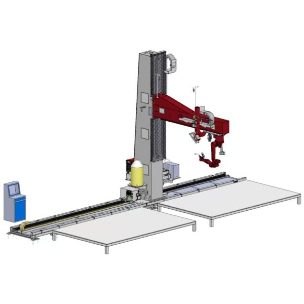 Industrial Robotic Welding Machine Automation Teaching Free Robotic Welding Systems