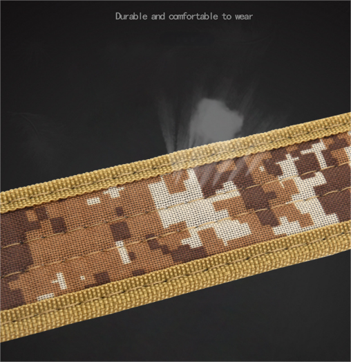 Cinturón táctico de espuma de ventilador EVA de tela de Oxford cinturón de esponja de lona para hombres