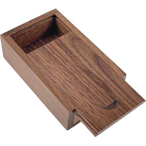 Wooden Gift Box with Sliding Top, Suitable for Friends/Business Partners/Clients