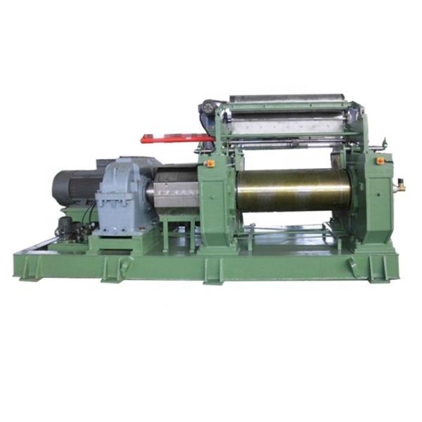 XK-400 Rubber Two Roll Open Mixing Mill and for Manufacturing Plant in Blue/Green