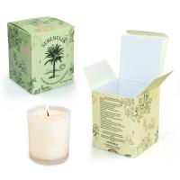 Logo personnalisé étanche à l'eau marque personnelle bougie parfumée boîte d'impression de couleur de haute qualité produit emballage boîtes en papier