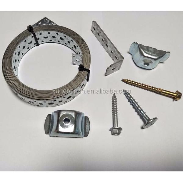 Нестандартная металлическая лента для инструментов DIY Hoop Iron Perforated Strapping Steel