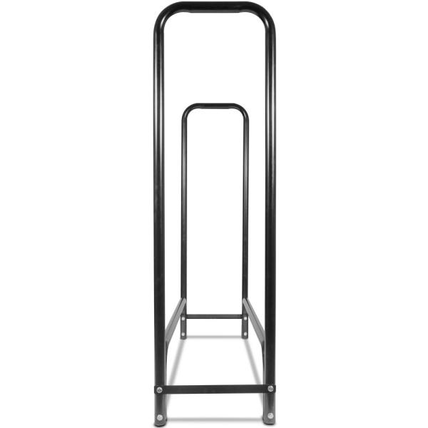 4 Inch Outside Fire Log Holder For Cutting Firewood , Heavy Duty Firewood Rack