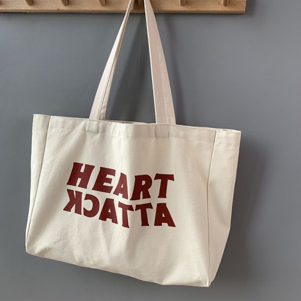 2022 Fashion Custom Women Canvas Tote Bag For Shopping with Eco-Friendly Material