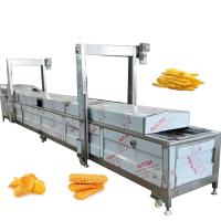 Máquina de fritura industrial de massa Falafel 220V Batatas fritas Fritadora 200kg/H