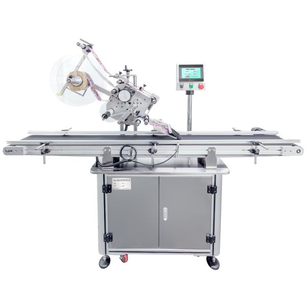 Pouch Flat Bag Labeling Machine Automatic Bag Labeler 100pcs/min Custom