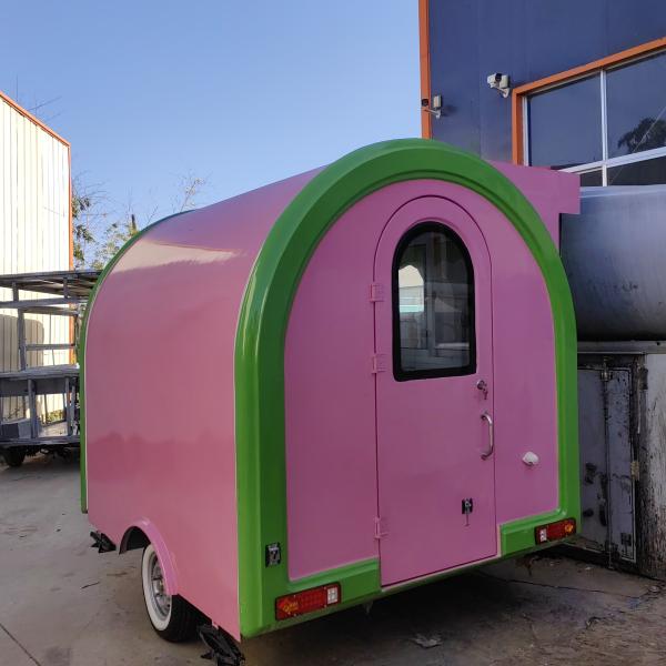 Popular Airstream Mobile Fast Food Trailer Food Truck Padrão Com Cozinha Completa