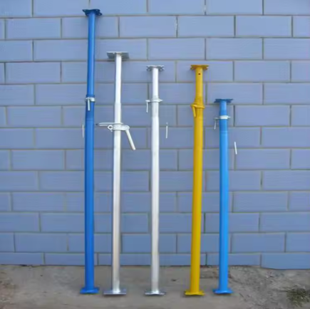 Horizontal Formwork Adjustable Q235 Steel Scaffolding Props for Columns Push