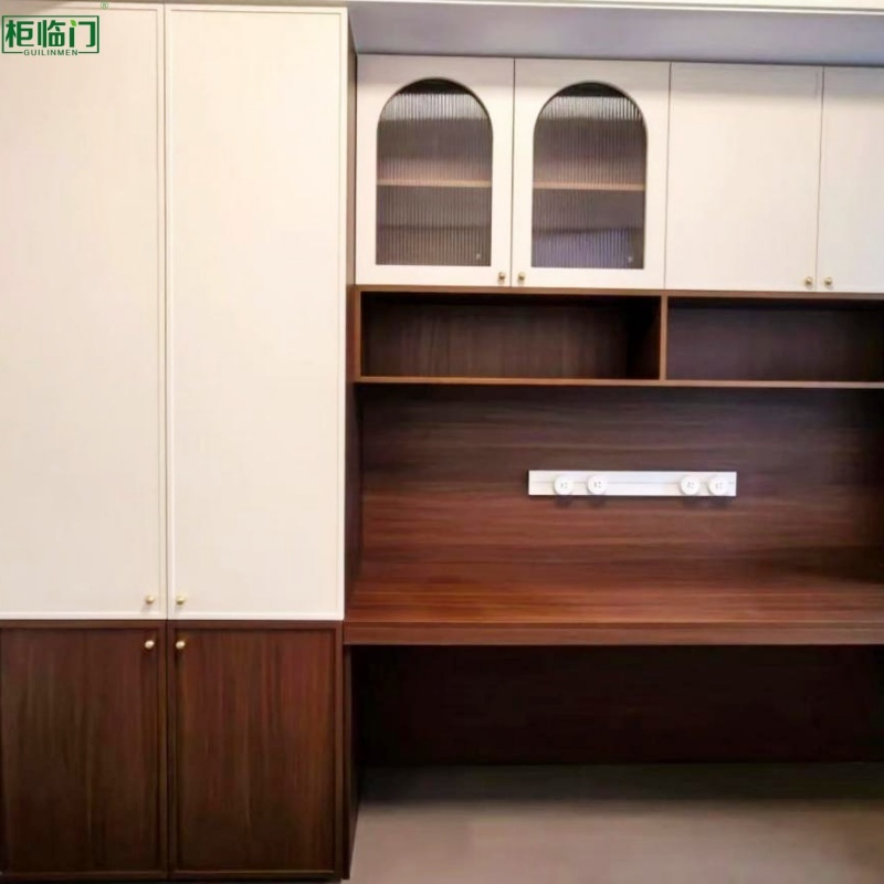 Modern Aluminum Bedroom Wardrobe Cabinet Moisture Proof Formaldehyde Free