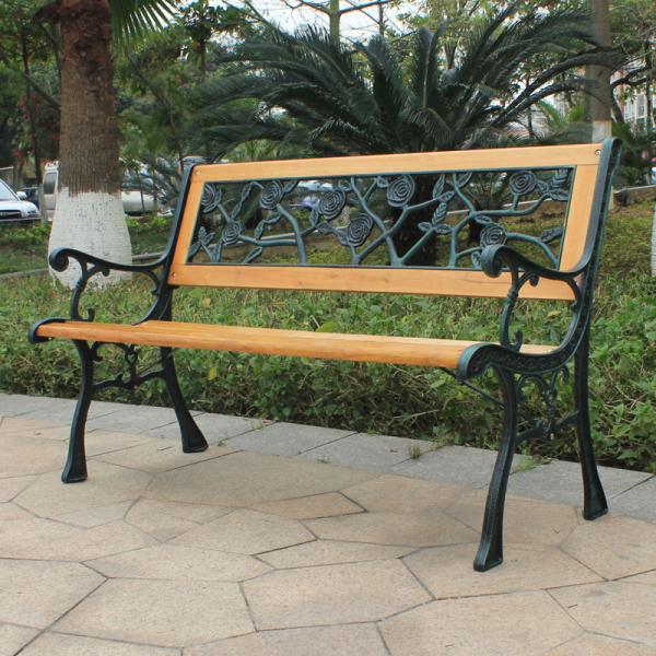 China garden beach chair outdoor park chair wood long chair park beachBTC-008