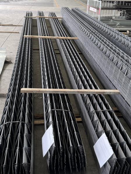 Steel truss floor deck