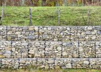 Hot Dipped Galvanized Welded Mesh Gabion Stone Basket For Landscape Construction