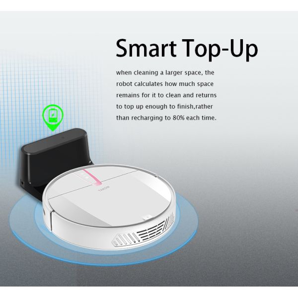 2020 OEM Intelligent Automatic Carpet  Robot Vacuum Cleaner with Automatic Cleaning Robot
