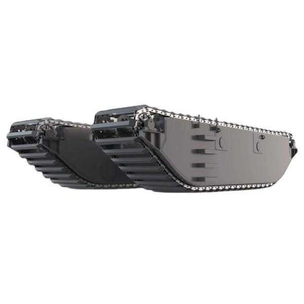 6-50t Amphibious Excavator Undercarriage Floating For Marshy Terrains