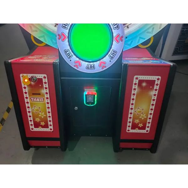 Magicians Wheel Lottery Redemption Game Machine Rotating Wheel Coin Operated Ticket Redemption