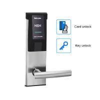 Le fabricant Hotel Smart Door d'ODM/OEM ferme à clef la serrure de porte d'hôtel du système à cartes RFID