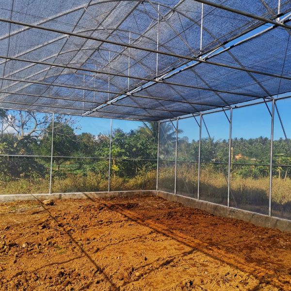 Горячая гальванизированная пластмасса рамки трубы растет тоннель