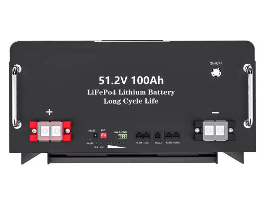 5Kwh Solar System 100Ah Wall Mounted Lithium Ion Battery 48V Powerwall LiFePO4 Battery Pack For Home Energy