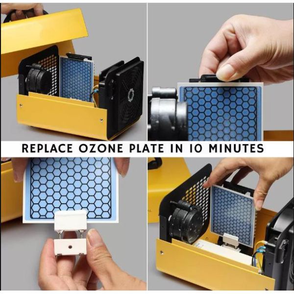 Ceramic Ozone Plate Replacement 10000mg/h For Airthereal Ozone Generator