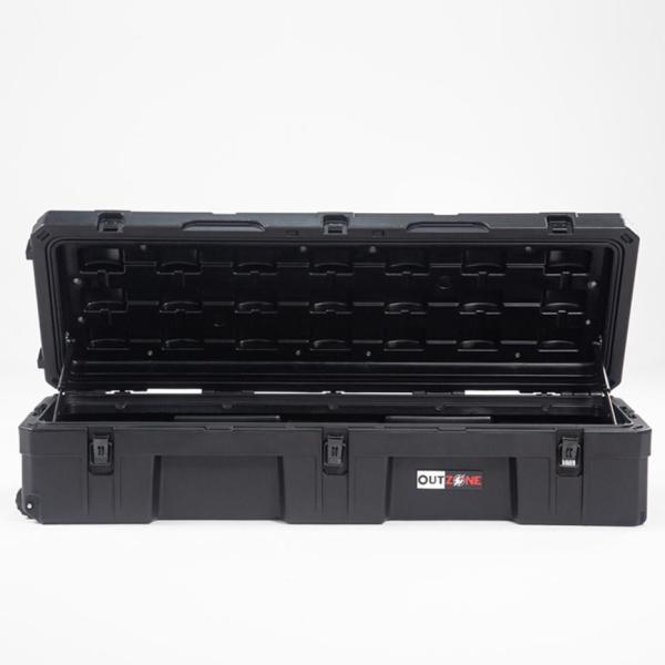 V5 頑丈な収納ケース 耐候 128L容量でロック可能