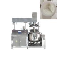 Máquina química para la fabricación de jabón líquido mezclador homogeneizador calefacción cosmética tanque de mezcla de acero inoxidable con doble chaqueta