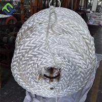 56mm High Strength Marine Supplies White Nylon Double Braided Rope