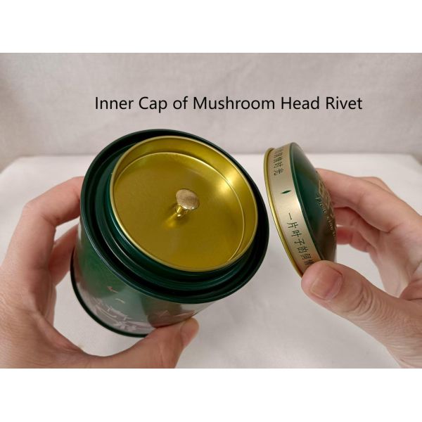 Cylinder Tea Cans Round Tube Canister For Food Packaging Matcha Tin Can Green Tea Powder Tin Container