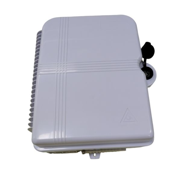 24-core 1x16 PLC Fiber Optic Wiring Closet Distribution Box for FTTH FTTX Waterproof Cable Terminal
