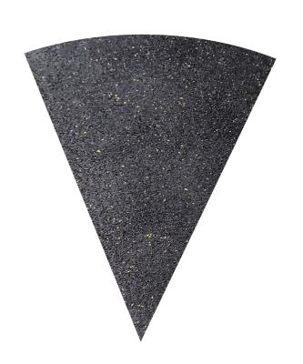 Black Rubber Grounding Mat Anti Slip Anti Static Custom Size Rubber Mats