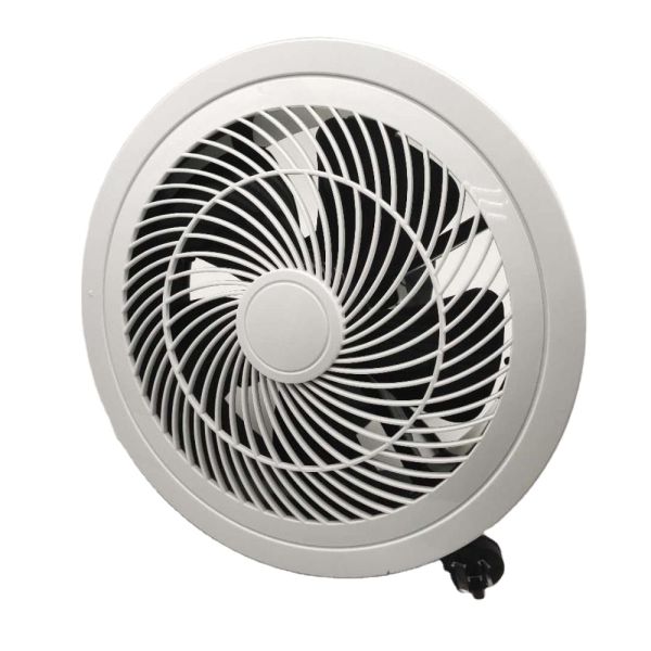 Customized Logo Plastic Wall Mounted Exhaust Fan for Household Kitchen Bathroom Window