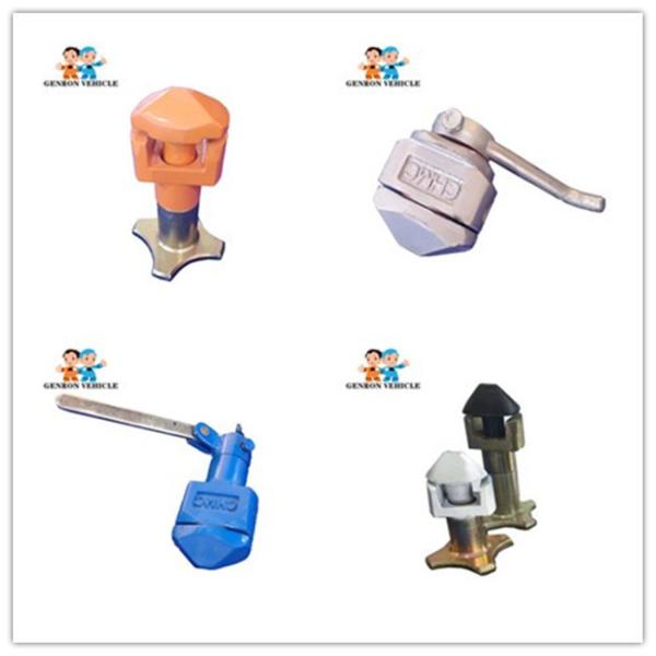 Heavy Duty Shipping Container Twist Lock for lowbed semi traielr or Skeleton Semi Trailer