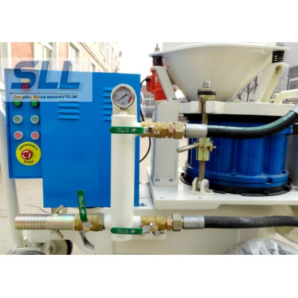 380V / 415V / 440V / Electric Drive SPZ - 9 Shotcrete Machine saving labor working.