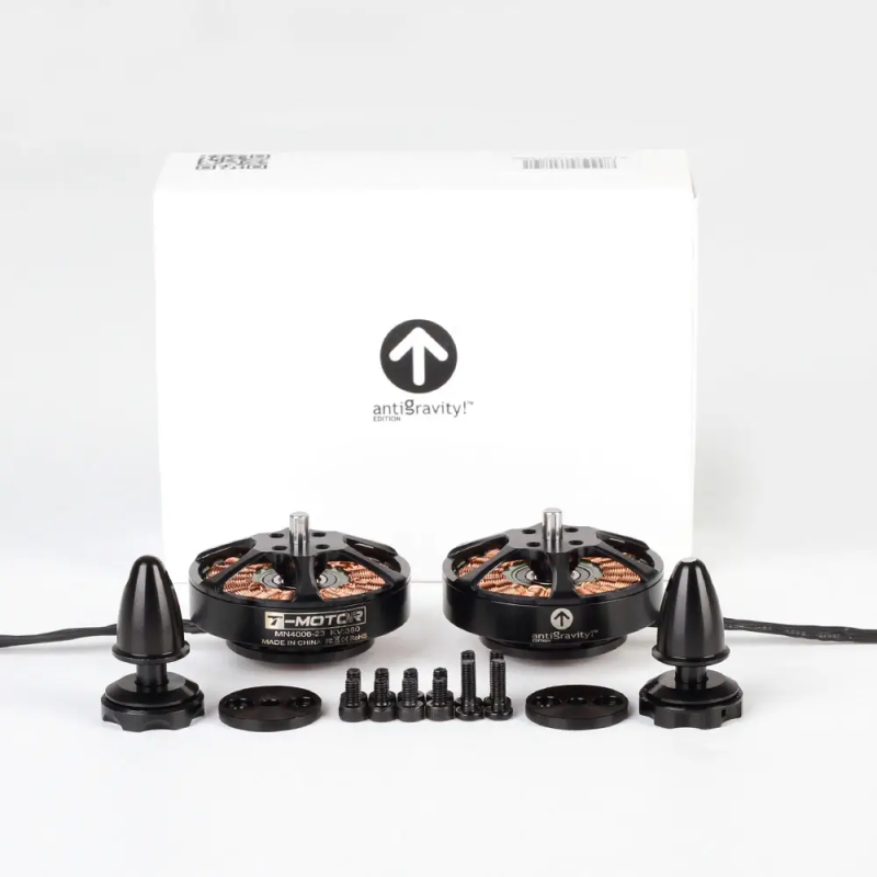 Wholesale T-MOTOR MN4006 KV380 High Power Out Runner Brushless Motor For Drones UAV Skateboard Airplane Accessories 2pcs Per Box