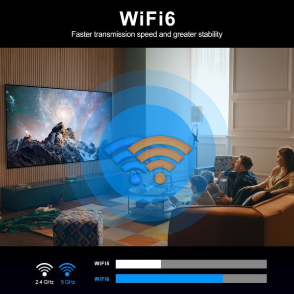 Multilingual X88 PRO Android13 TV Box 8K Ultra HD Set Top Box High Speed Connectivity