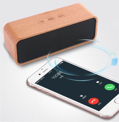 Private Label Outdoor Passive Wooden Wireless Speaker with 6 - 8H Playback Time