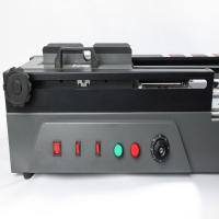 Máquina de atascamiento de escritorio del pegamento de Nanbo 320m m, máquina de atascamiento de la cubierta de PVC 200pcs/H
