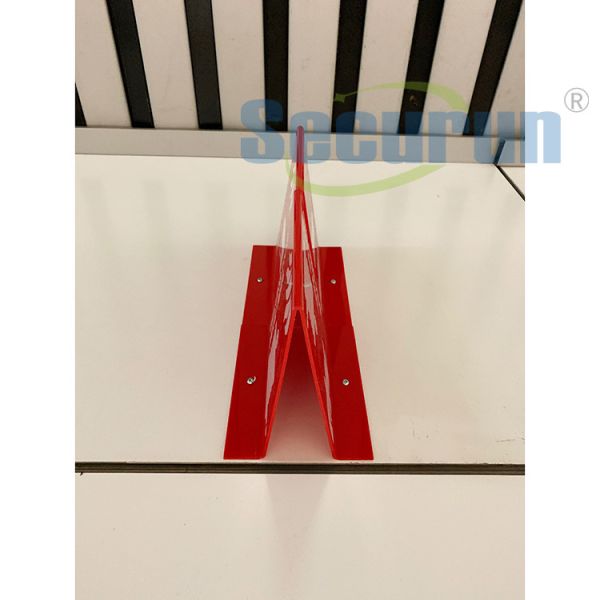 Red Acrylic Photoluminescent Signage Safety Fire Extinguisher oem