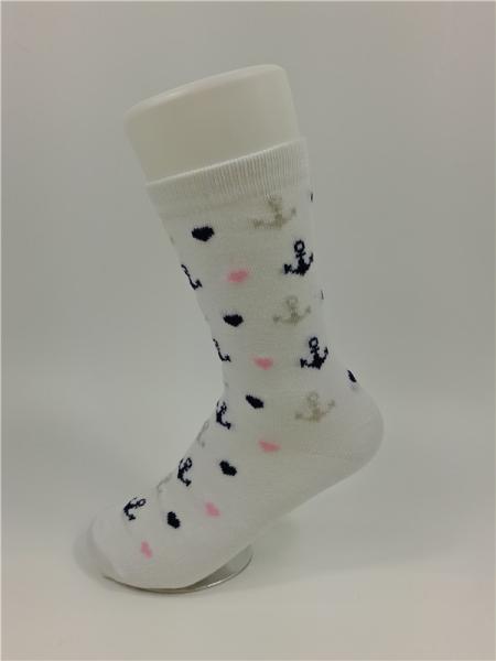 Slip Resistant Knitted Kids Cotton Socks With Soft Odor Resistant Material