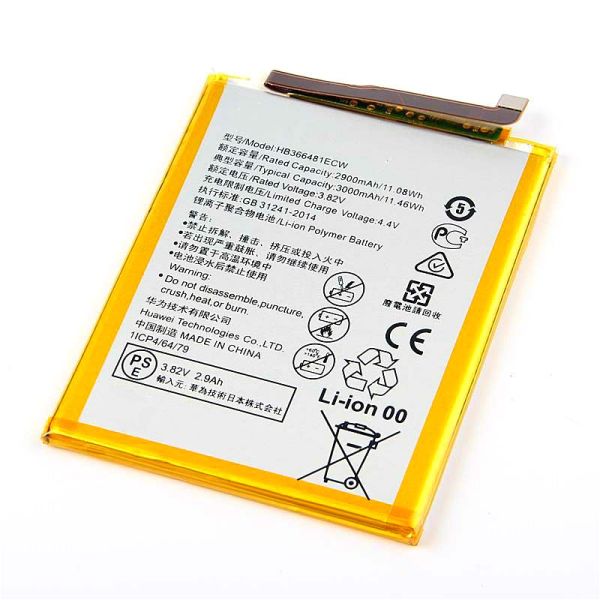 HB366481ECW Cell Phone Battery Replacement 3.8V 3000mAh For Huawei Ascend P9
