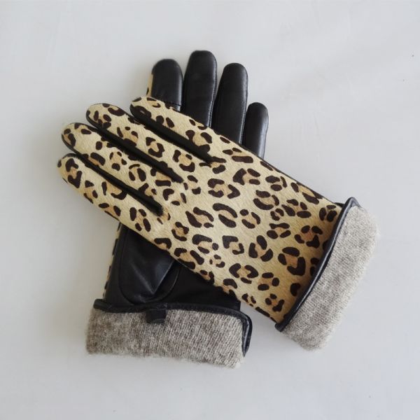Fashion Touchscreen Winter Gloves , Comfortable Womens Leather Dress Gloves