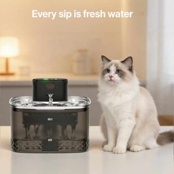 Rechargeable Smart Pet Water Dispenser Automatic Cat Water Fountain