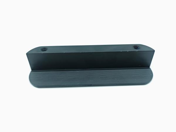 Black Aluminum Drawer Handle ,  Customized Aluminium Profile For Cabinet