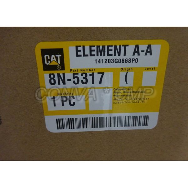2S1286 8N5317 Truck Air Filter Cat Element 8N -5317 For Industrial Machinery