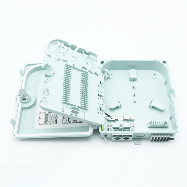 IP65 12F Fiber Distribution Box Terminal Closure Wall Mounted Pole Mounted Fiber Joint Box Splicing Closure