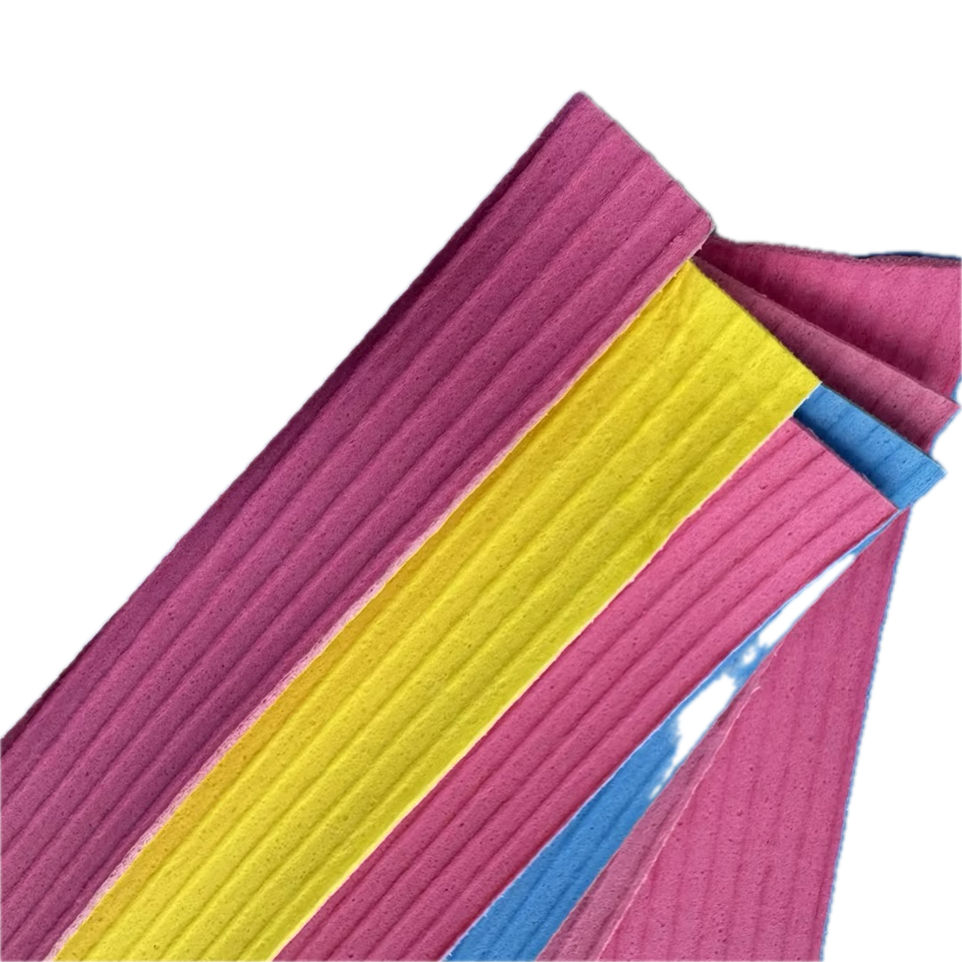 Super Absorbent Cellulose Wood Pulp Oil Proof Cleaning Cloth