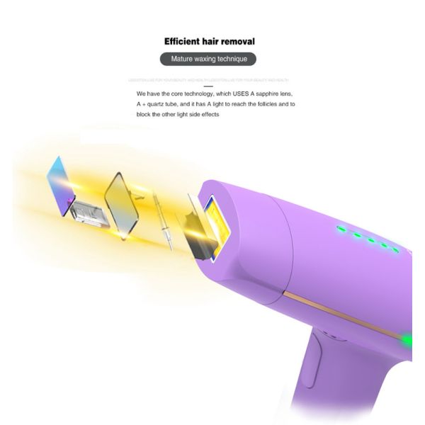 Lescolton T009s Ipl Laser Hair Removal Machine 2 In 1 Epilator 22.9*19.1*9.3cm