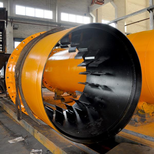 132KW 200 Ton Industrial Rotary Dryer For Construction Works